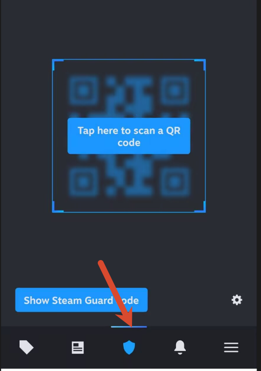 Steam 手机版令牌入口